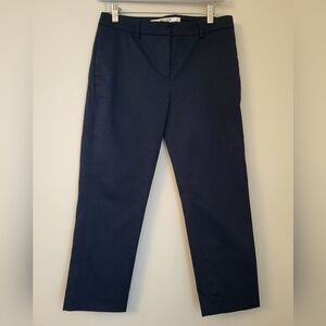 Hache Trousers Dress Slacks, EU Size  42, 30in Waist, Navy Blue